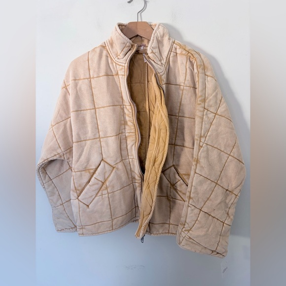 NWT $198 Free People Quilted Dolman Jacket Bomber Oversized XS - Picture 8 of 16